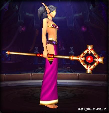 魔兽世界好看的法杖幻化(魔兽白色法杖幻化)插图4