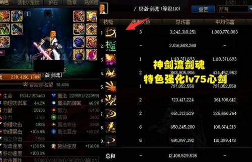 dnf剑魂刷图技能摆放图(剑魂技能最佳摆放位置)插图