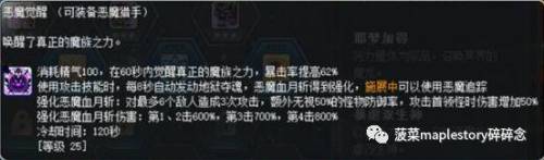 冒险岛恶魔猎手完美核心(冒险岛恶魔猎手技能详细列表)插图18