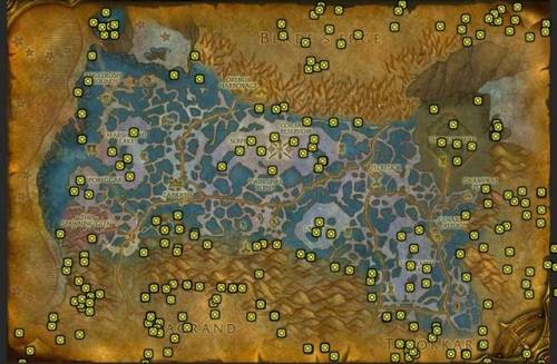 魔兽世界地狱火半岛矿点分布图(魔兽地狱火盆地在哪)插图4