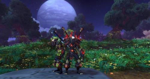 兽人盗贼最帅的幻化(盗贼全身纯黑色幻化)插图7