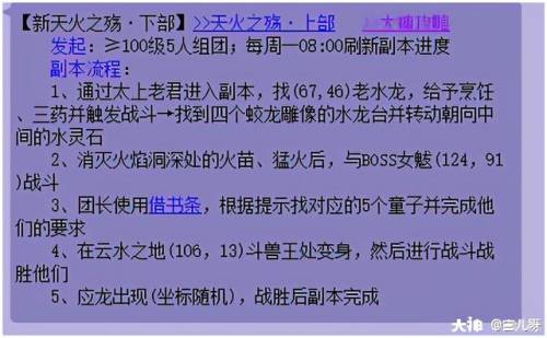天火下副本攻略(天火下动物相克)插图