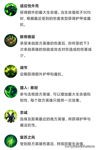 英雄联盟天赋详细介绍(LOL天赋表)插图2
