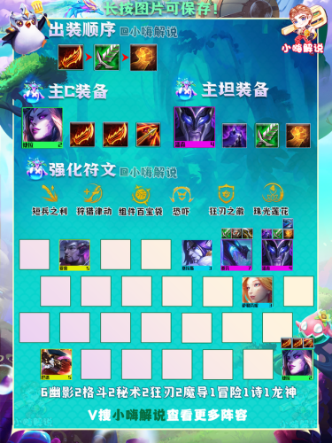 云顶婕拉出装(卢锡安云顶之弈出装)插图4 云顶婕拉出装(卢锡安云顶之弈出装)插图4