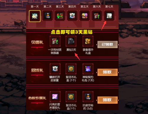 dnf黑钻领取活动2023(黑钻充值)插图1