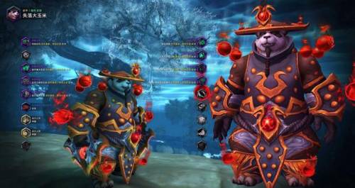 兽人盗贼最帅的幻化(盗贼全身纯黑色幻化)插图23