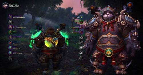 兽人盗贼最帅的幻化(盗贼全身纯黑色幻化)插图45