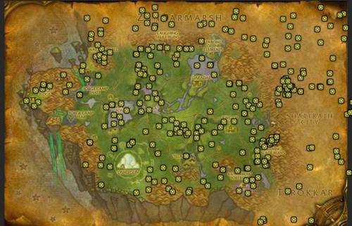 魔兽世界地狱火半岛矿点分布图(魔兽地狱火盆地在哪)插图26