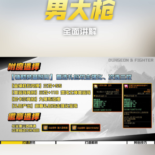 dnf大枪要力量还是物理(男大枪 选择什么属强)插图3 dnf大枪要力量还是物理(男大枪 选择什么属强)插图3