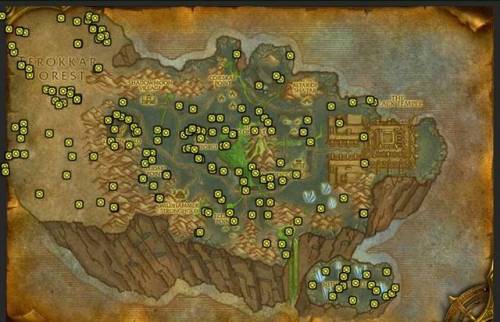 魔兽世界地狱火半岛矿点分布图(魔兽地狱火盆地在哪)插图24