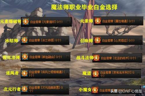 dnf白金徽章合成规则(白金徽章怎么合成几率最大)插图5