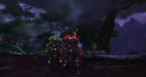 兽人盗贼最帅的幻化(盗贼全身纯黑色幻化)插图5