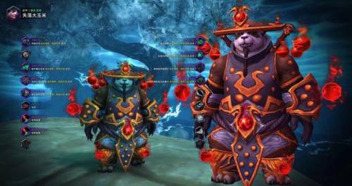 兽人盗贼最帅的幻化(盗贼全身纯黑色幻化)插图25