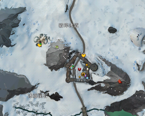 掘洞悬崖地图(悬崖栈道)插图3