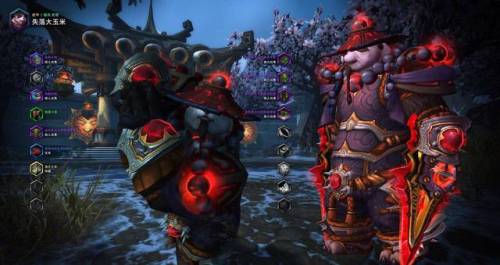 兽人盗贼最帅的幻化(盗贼全身纯黑色幻化)插图35