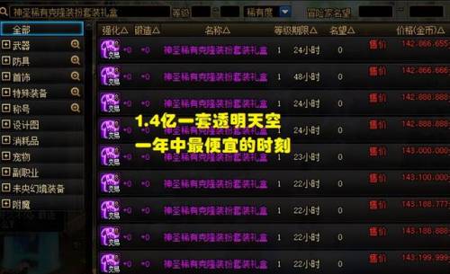 dnf透明天空(第1~12期稀有装扮图片)插图 dnf透明天空(第1~12期稀有装扮图片)插图