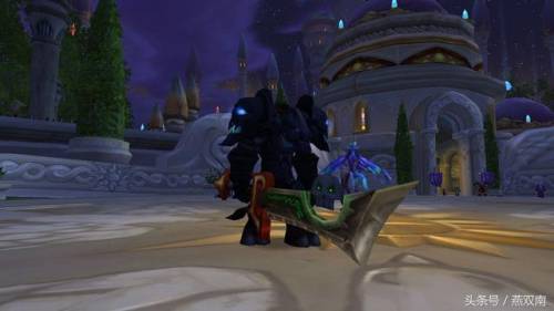 魔兽世界战士最好看的幻化(魔兽世界8.2坐骑)插图2