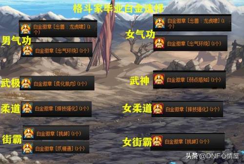 dnf白金徽章合成规则(白金徽章怎么合成几率最大)插图3
