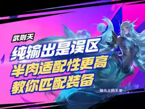 王者排位武则天阵容搭配(武则天大招秒人出装)插图