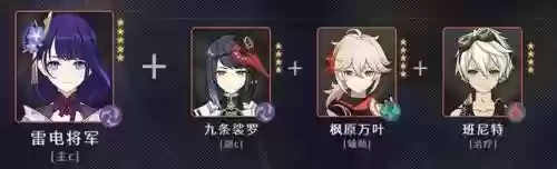 原神雷主阵容搭配(原神雷神配队推荐)插图1