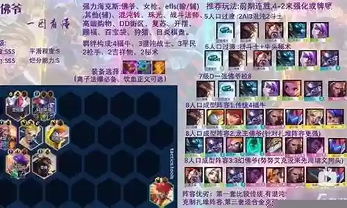 云顶福射阵容搭配