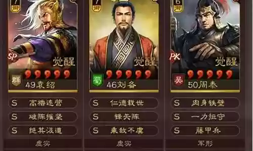 袁绍阵营专属阵容搭配插图