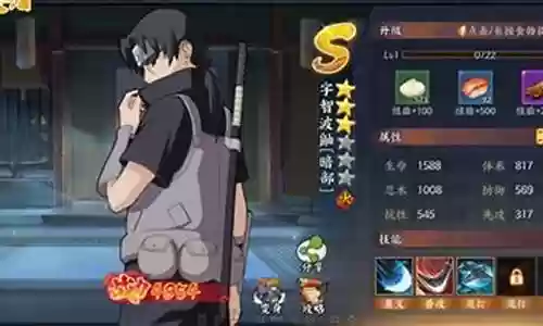 鼬暗部阵容搭配