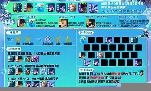 水龙下棋阵容搭配最新图片