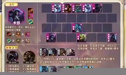 阵容搭配合集大全图片高清