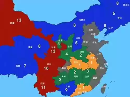 全国各省阵容插图