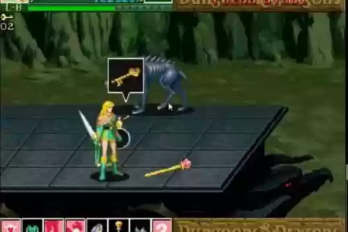 街机版龙与地下城武器