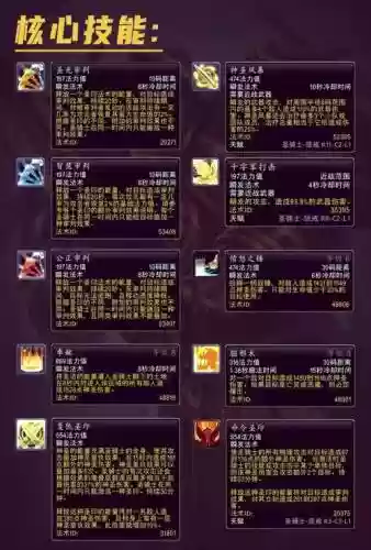 8.1惩戒骑士输出技能循环插图