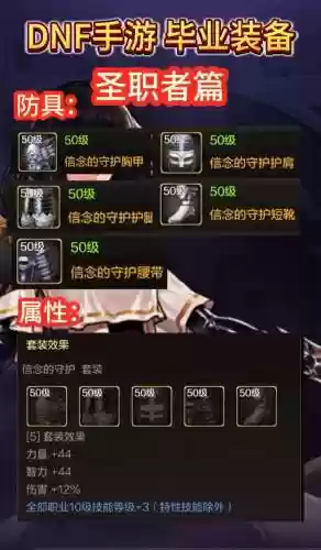 dnf女圣职者福音传道士装备插图