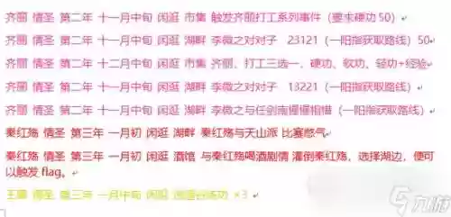 侠客风云传各种女性角色攻略路线插图1
