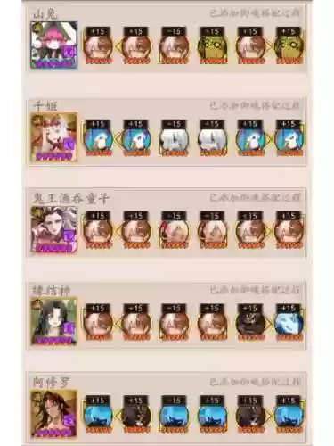 山风妖刀阵容_1插图