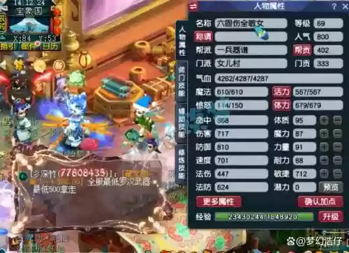 梦幻西游69女儿村极限伤害插图1