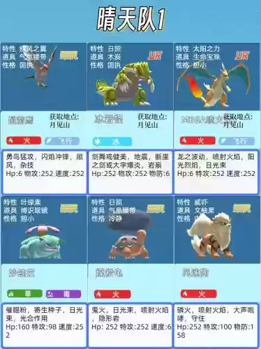 宝可梦传说水系阵容搭配插图1