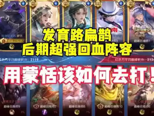 针对扁鹊阵容插图