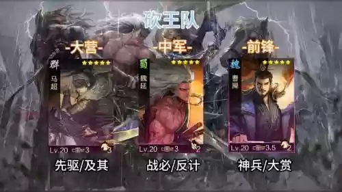 马超合适阵容插图1