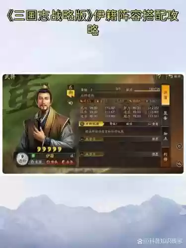 伊籍阵容介绍插图1