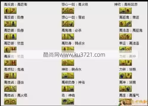 梦幻西游单抓宝宝技能插图