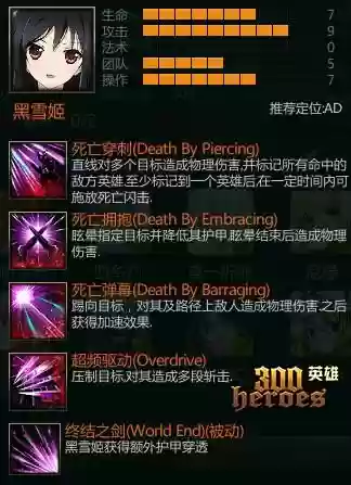 300黑雪姬技能._1插图