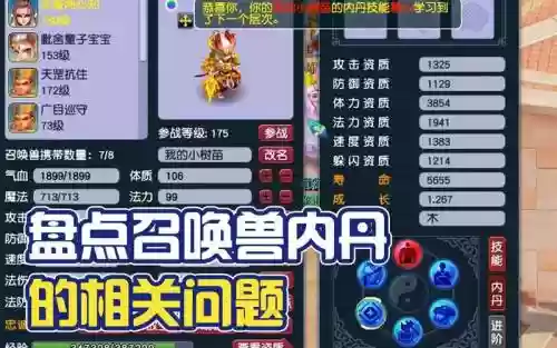 梦幻西游满级宝宝内丹插图1
