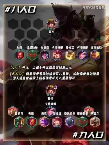 重装战士阵容搭配2021插图1