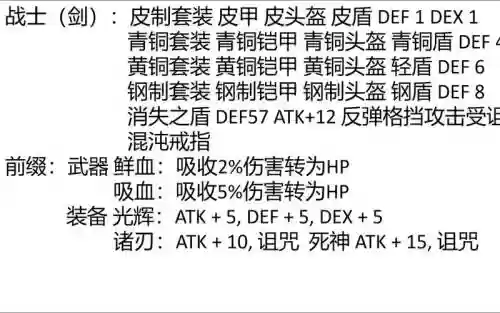 光明之魂2装备推荐插图