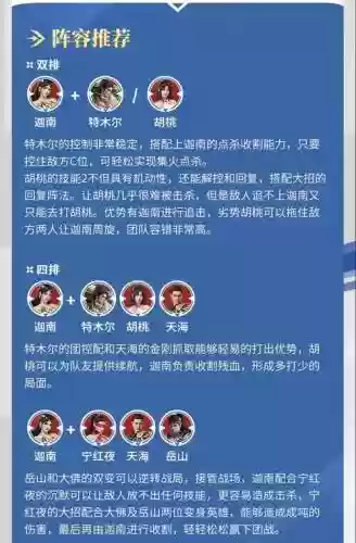 迦南搭配阵容插图
