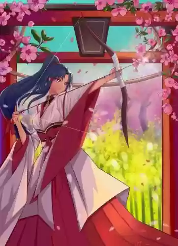 巫女と武器插图