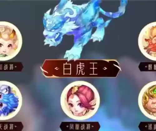 白虎新手阵容插图