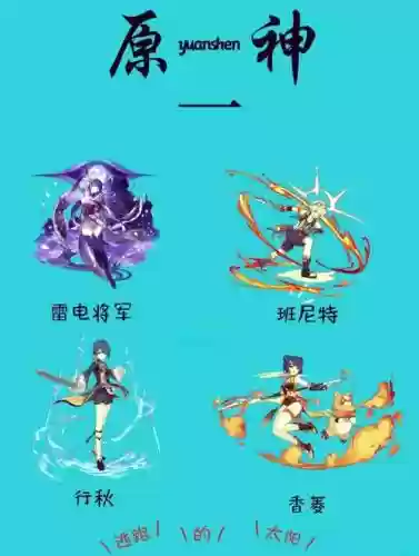 元神雷电将军0命阵容搭配插图