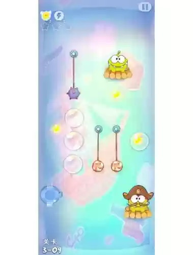 割绳子玩穿越6-14攻略插图